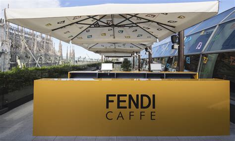 bar fendi milano menù|The Fendi Caffè opens at the Rinascente in Milan.